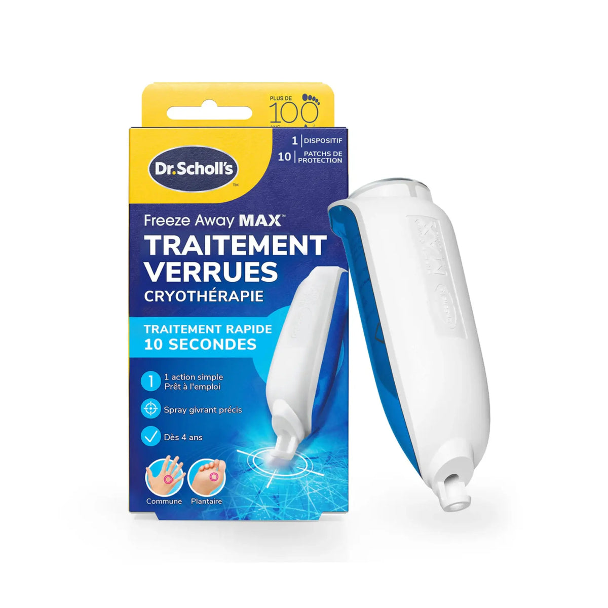 Traitement Verrues - Freeze Away MAX - 35 ml -  Dr Scholl's - My Médical