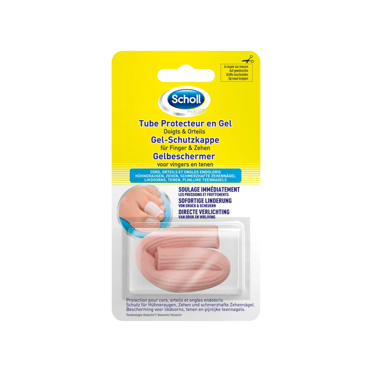 Tube Protecteur en Gel - Doigts et Orteils - Scholl Scholl 