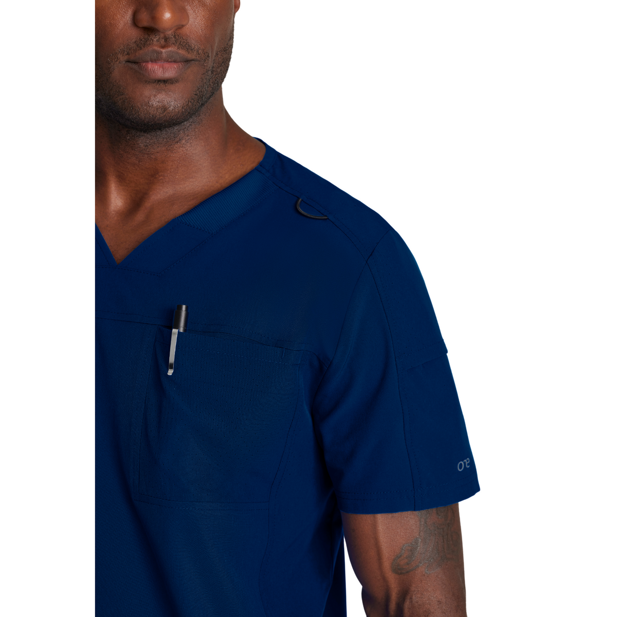 Velocity Top - Haut médical classique et élégant - Col V - Homme - Barco One BARCO ONE