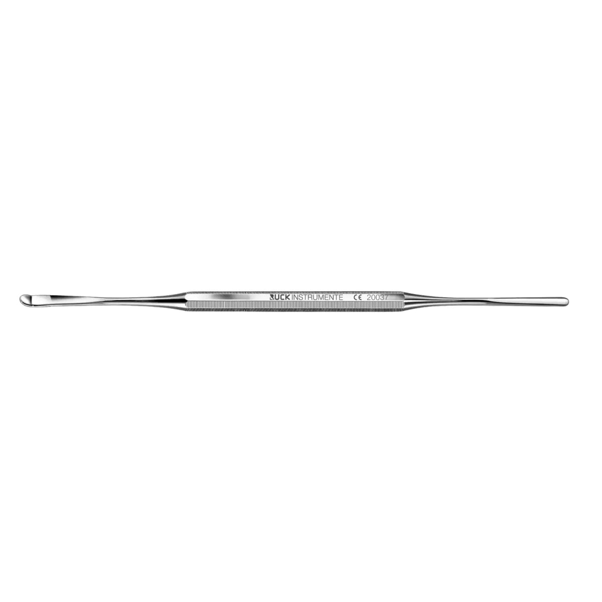 Curette double arrondi/arrondi - Longueur : 16 cm - Ruck - My Médical