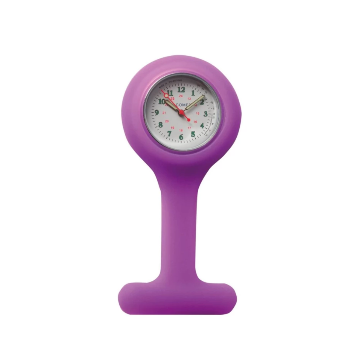 Montre infirmière en silicone - attache épingle de sécurité - 14 coloris - Comed - My Médical