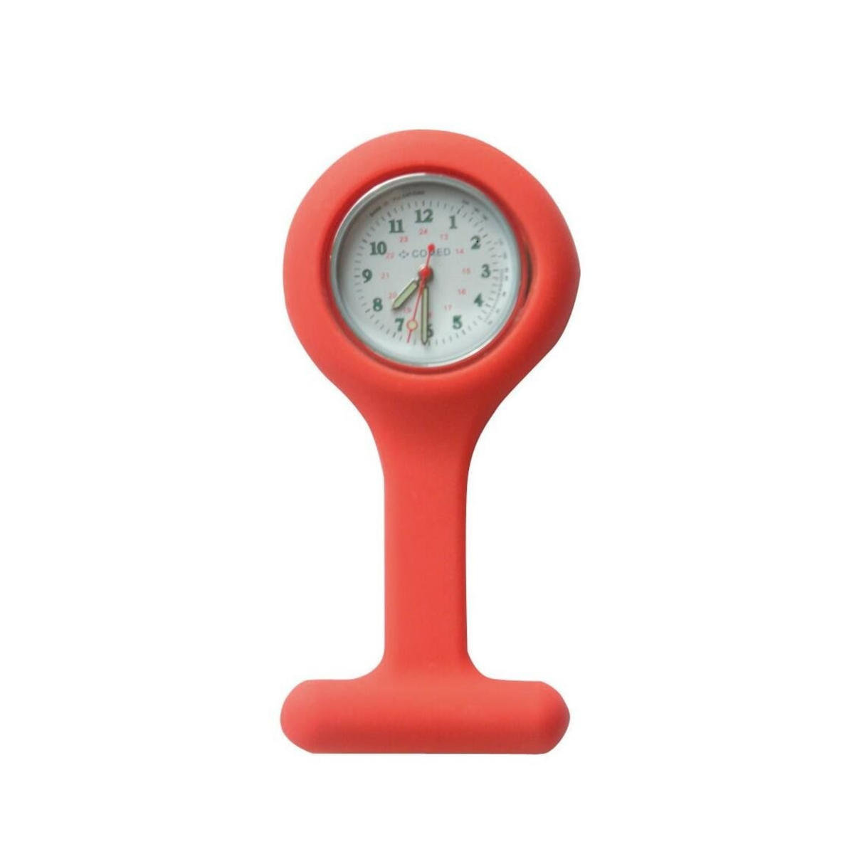 Montre infirmière en silicone - attache épingle de sécurité - 14 coloris - Comed - My Médical
