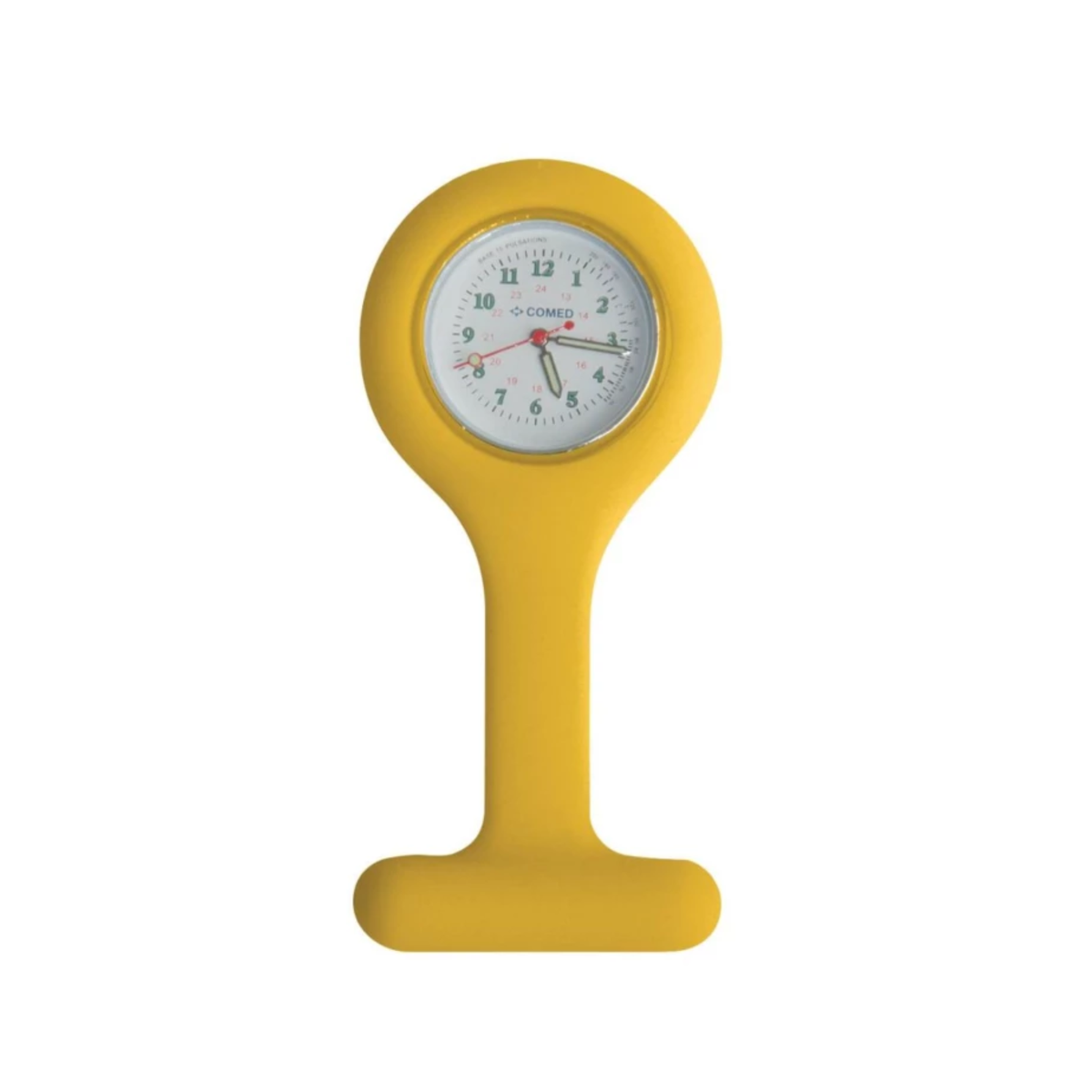 Montre infirmière en silicone - attache épingle de sécurité - 14 coloris - Comed - My Médical