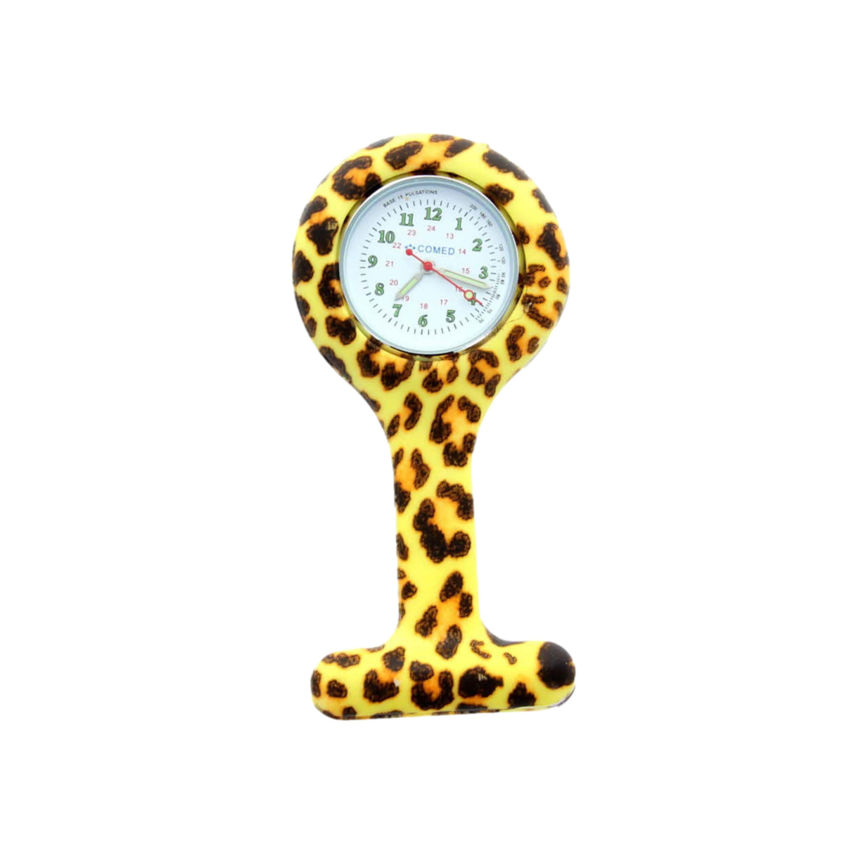 Montre infirmière en silicone - attache épingle de sécurité - 14 coloris - Comed - My Médical