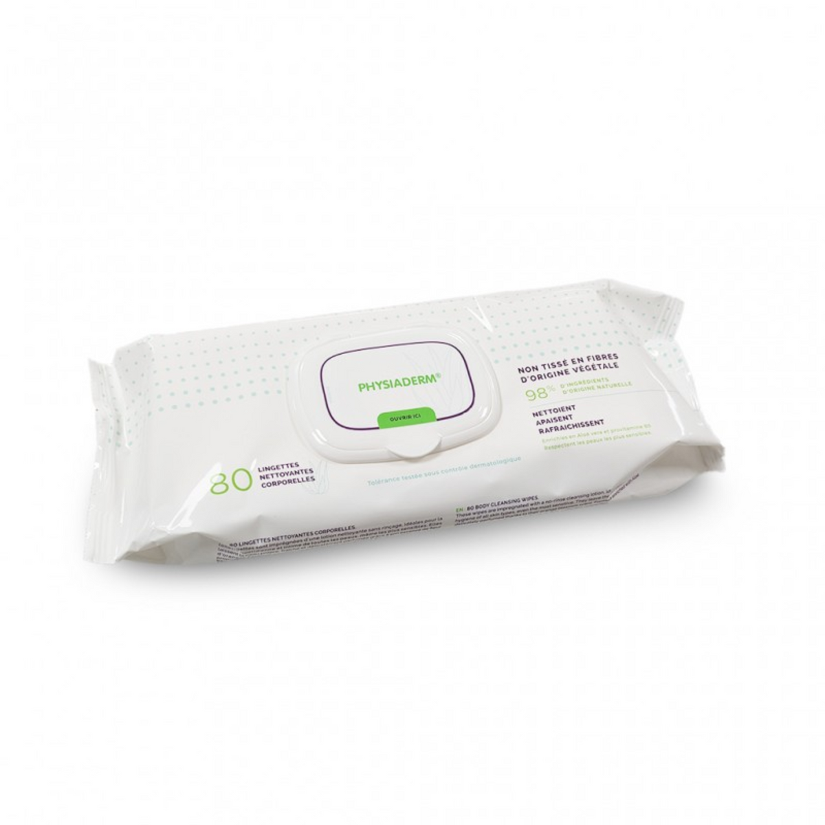 Lingettes nettoyantes pieds - Physiaderm - My Médical