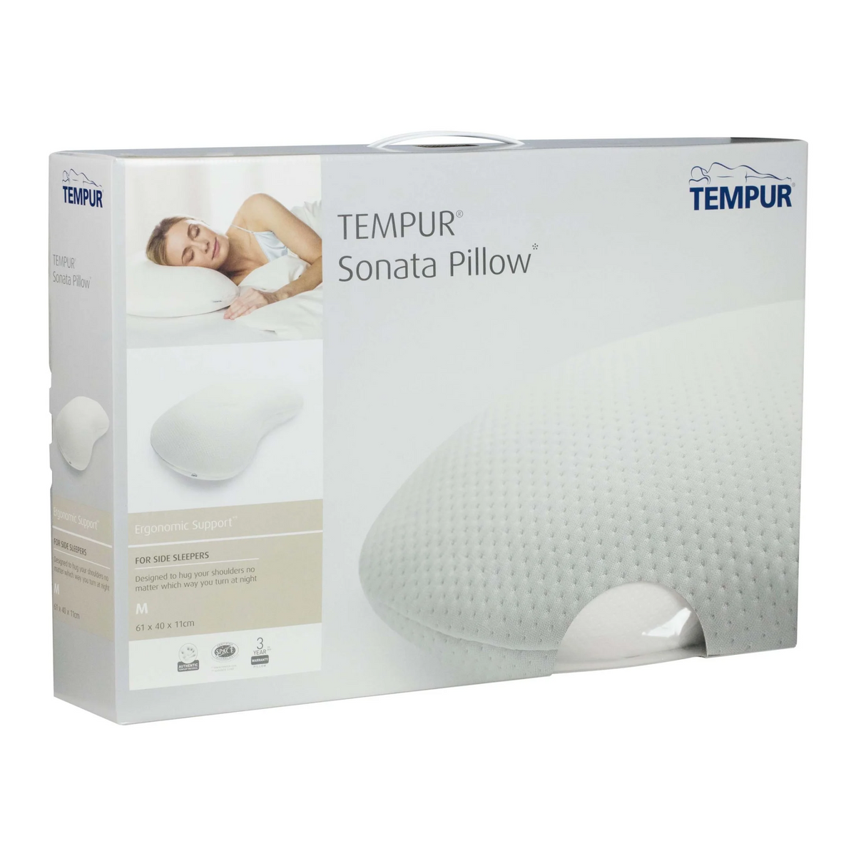 Oreiller Ergonomique SONATA Taille M - Tempur - My Médical