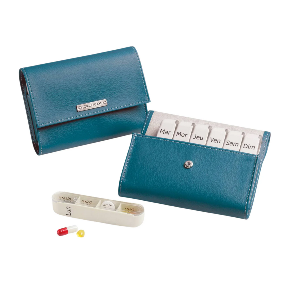 Pilulier Pilbox Liberty - plusieurs coloris - STI Plastic - My Médical