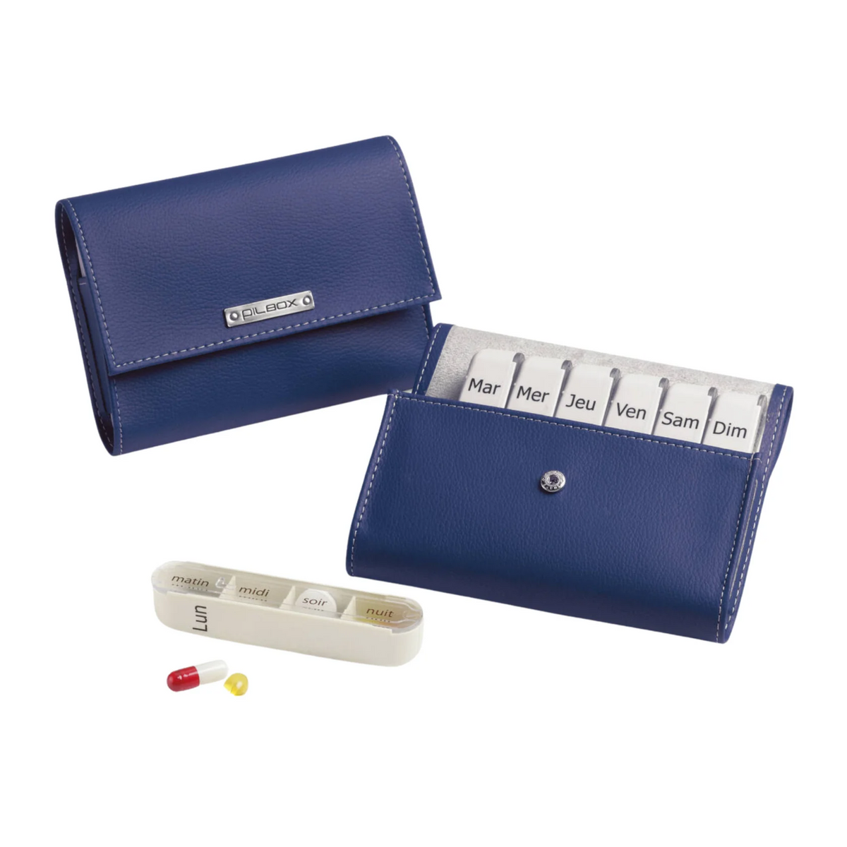 Pilulier Pilbox Liberty - plusieurs coloris - STI Plastic - My Médical