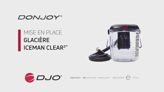 Load video: IceMan® Clear3™ - appareil de cryothérapie - Donjoy®