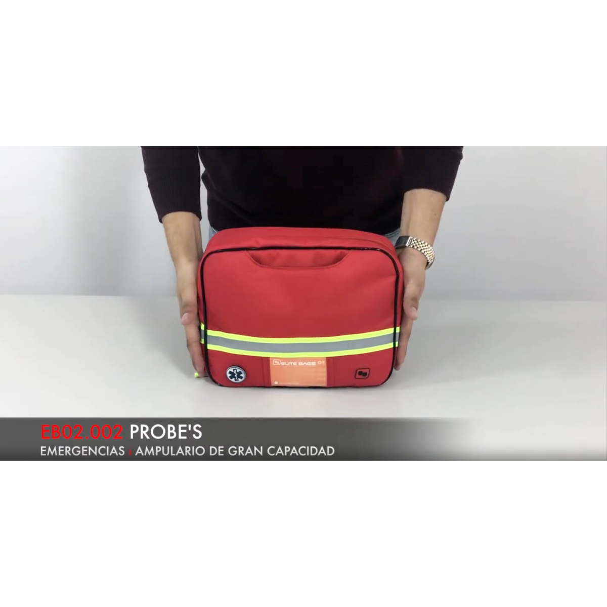 Charger la vidéo : Ampoulier Probe Elite Bags