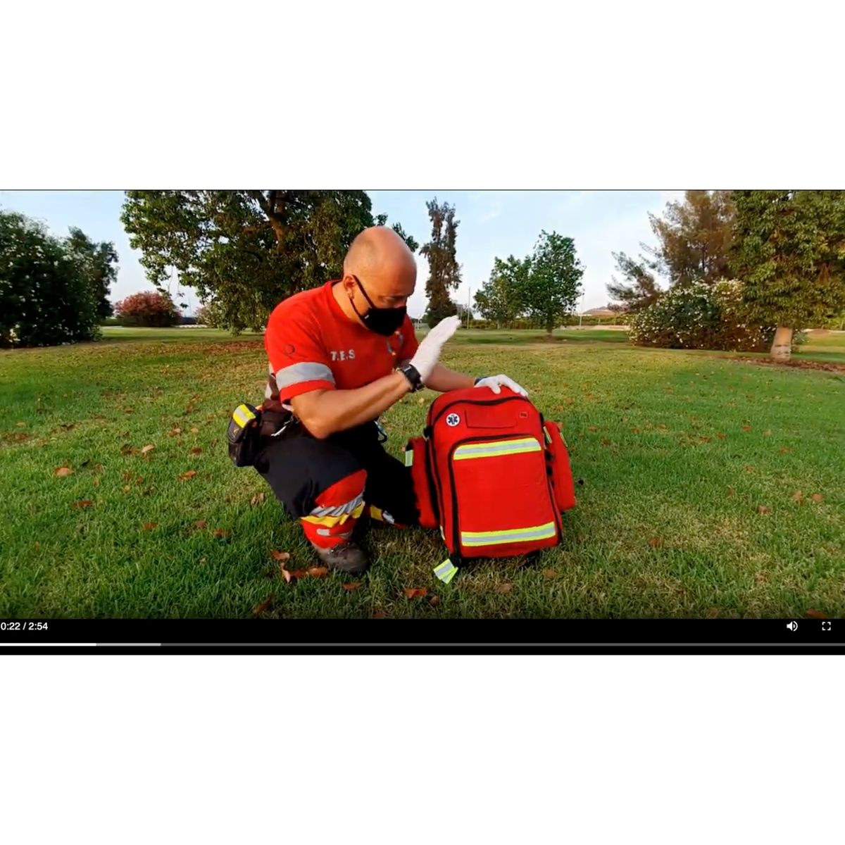 Charger la vidéo : Sac à dos Urgence - PARAMED EVO - 4 modèles - Elite Bags