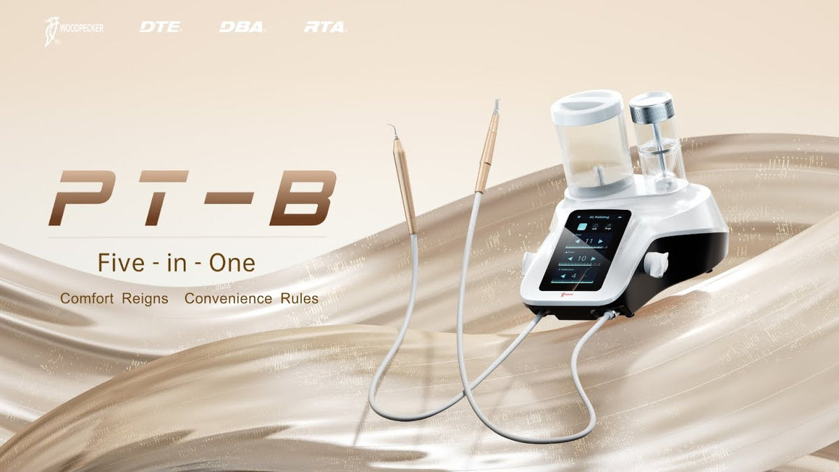 Charger la vidéo : Détartreur/aéropolisseur PT-B compatible Satelec® ou EMS® - WoodPecker